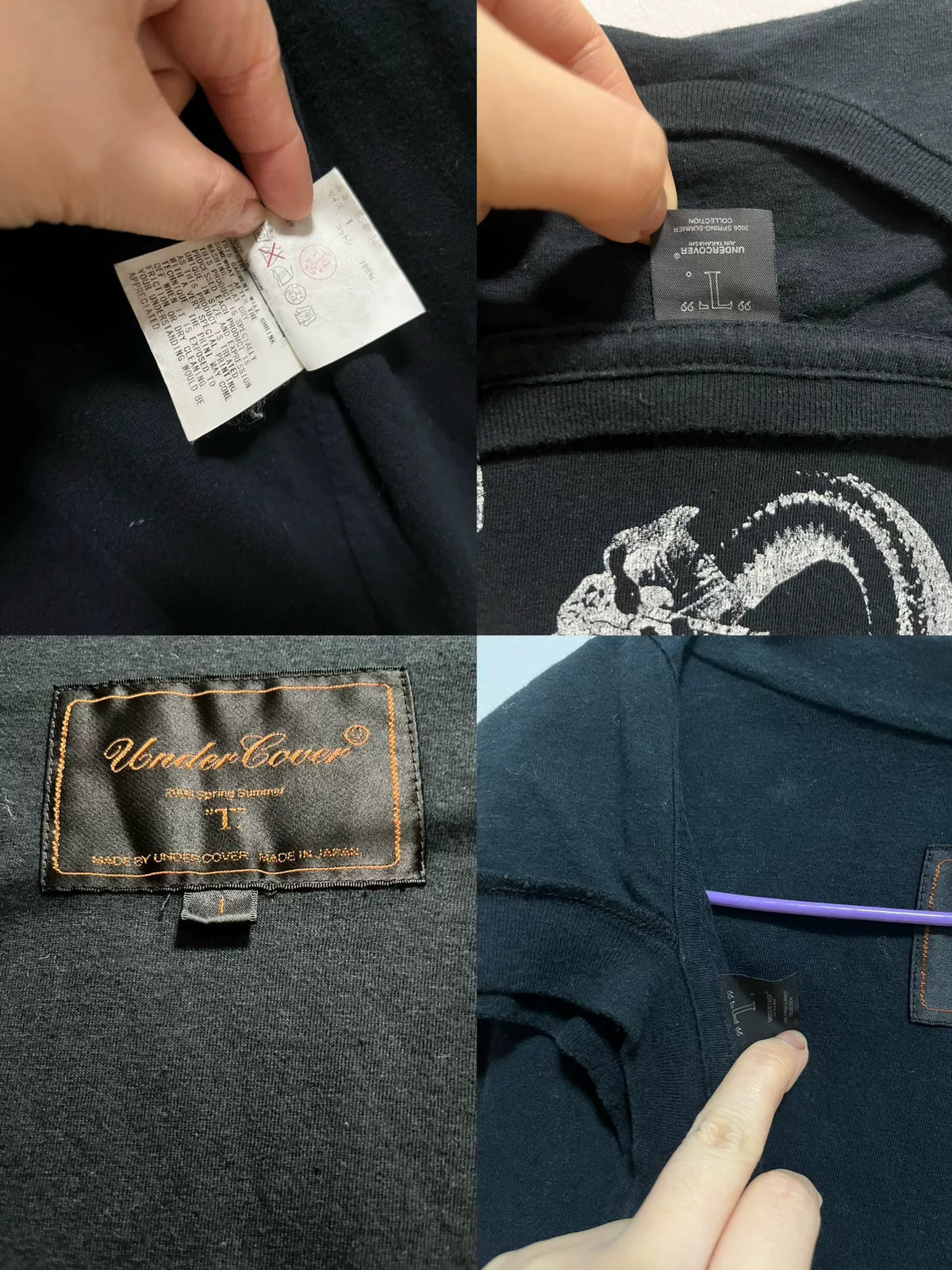 Undercover Takahashi Minarai t-period 06SS Reconstructed Jacket