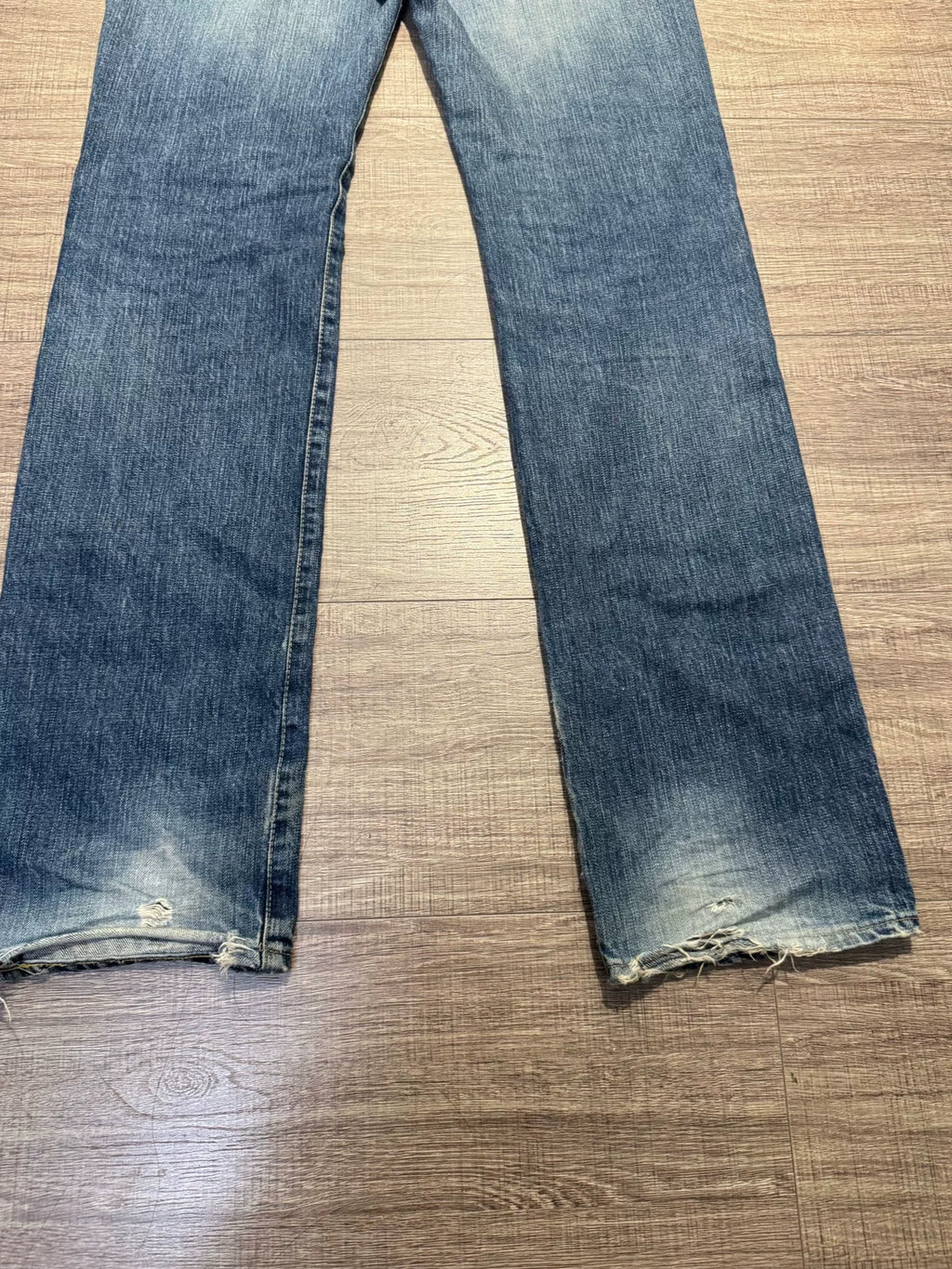 Hysteric Glamour Blue Denim Washed Blue Jeans