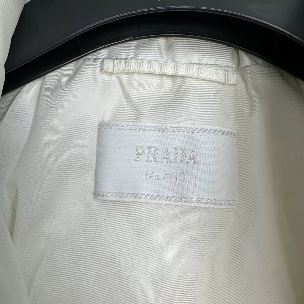 Prada Triangle Quilted Recycled Nylon Down Jacket