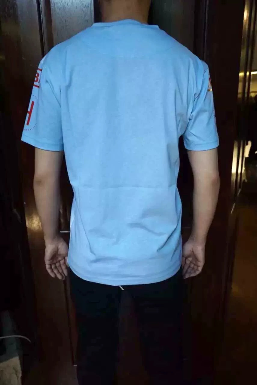 HBA Hood By Air FW15 Allover Mirror Saint Print Cotton Tee