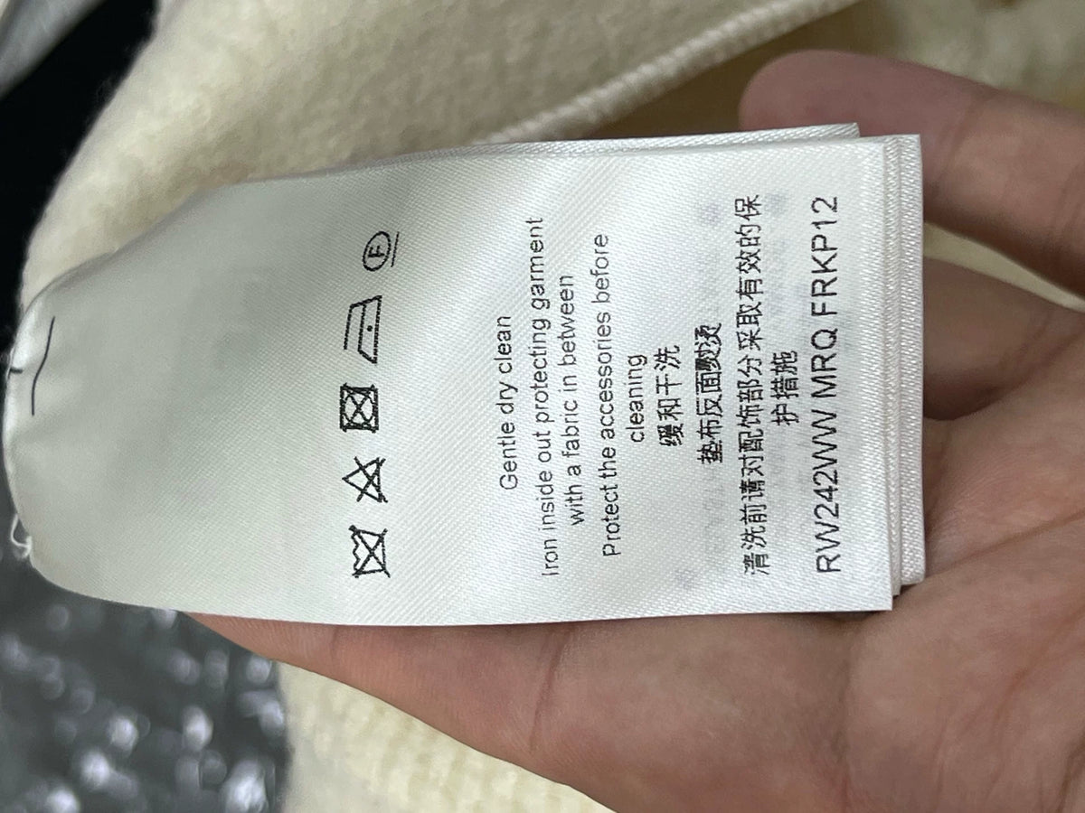 Louis Vuitton Off-White Embossed Monogram Knit Shorts