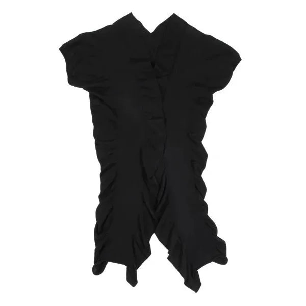Jean Paul Gaultier Vintage Black Pleated Cardigan