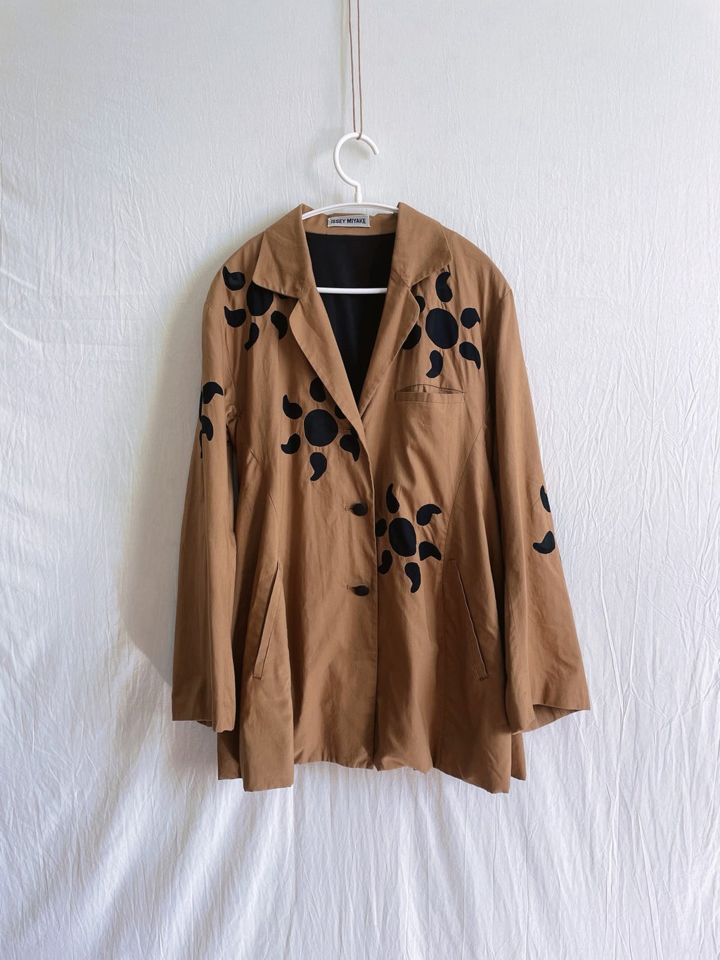 Issey Miyake 1990s Empty Flower Sun Flame Jacket