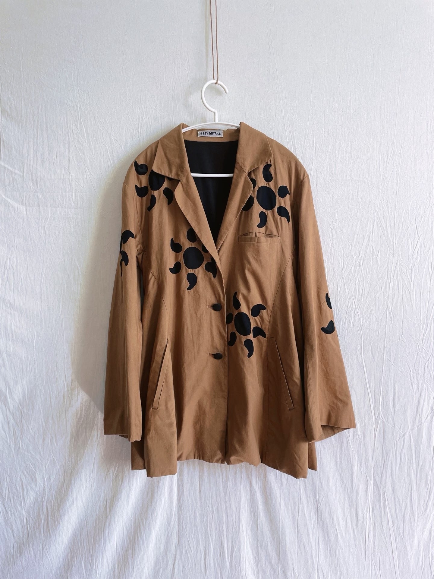 Issey Miyake 1990s Empty Flower Sun Flame Jacket