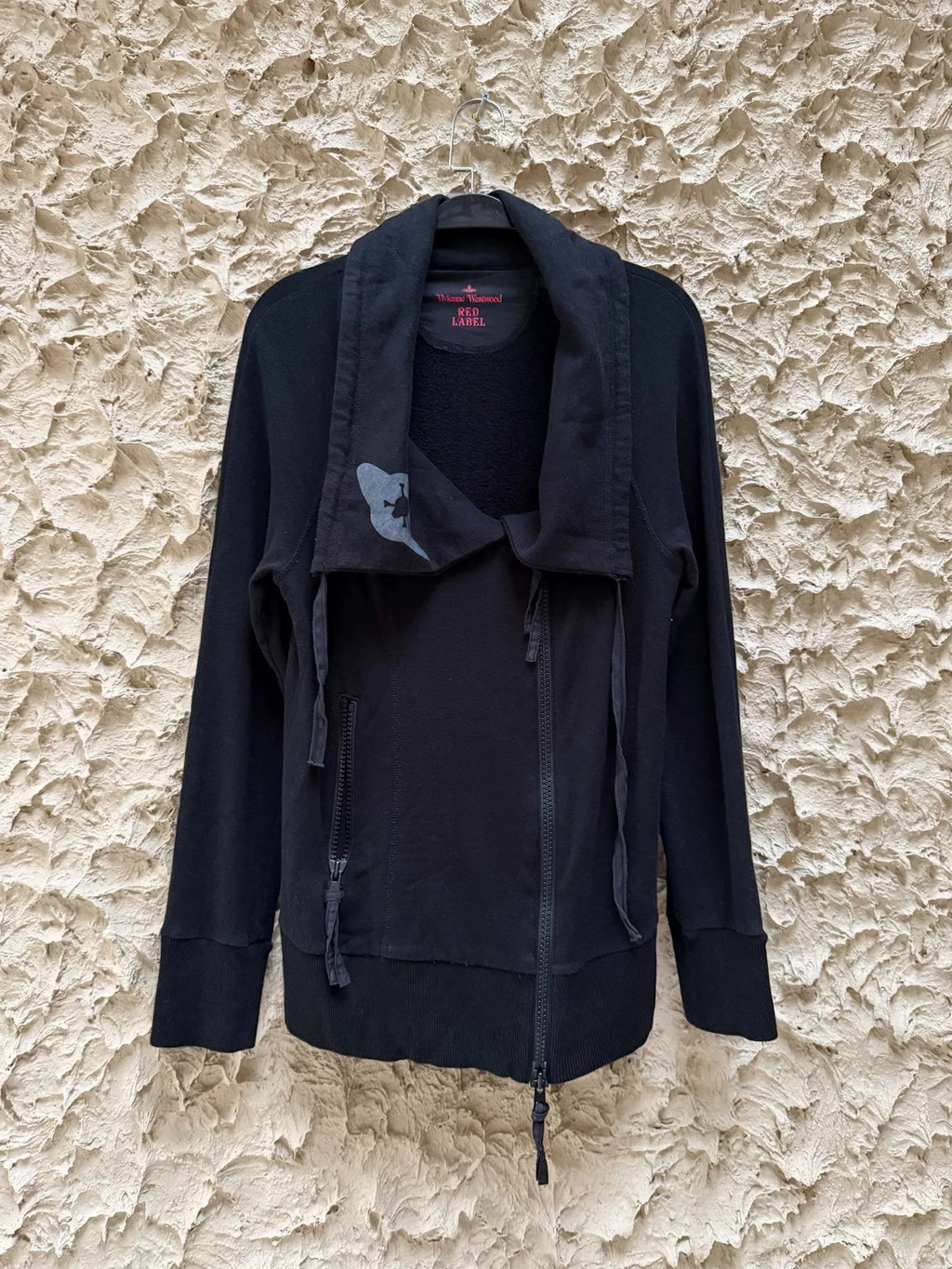Vivienne Westwood Saturn Notched Lapel Asymmetric Pull Jacket