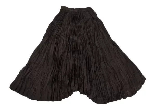 Issey Miyake Vintage Brown Pleated Skirt