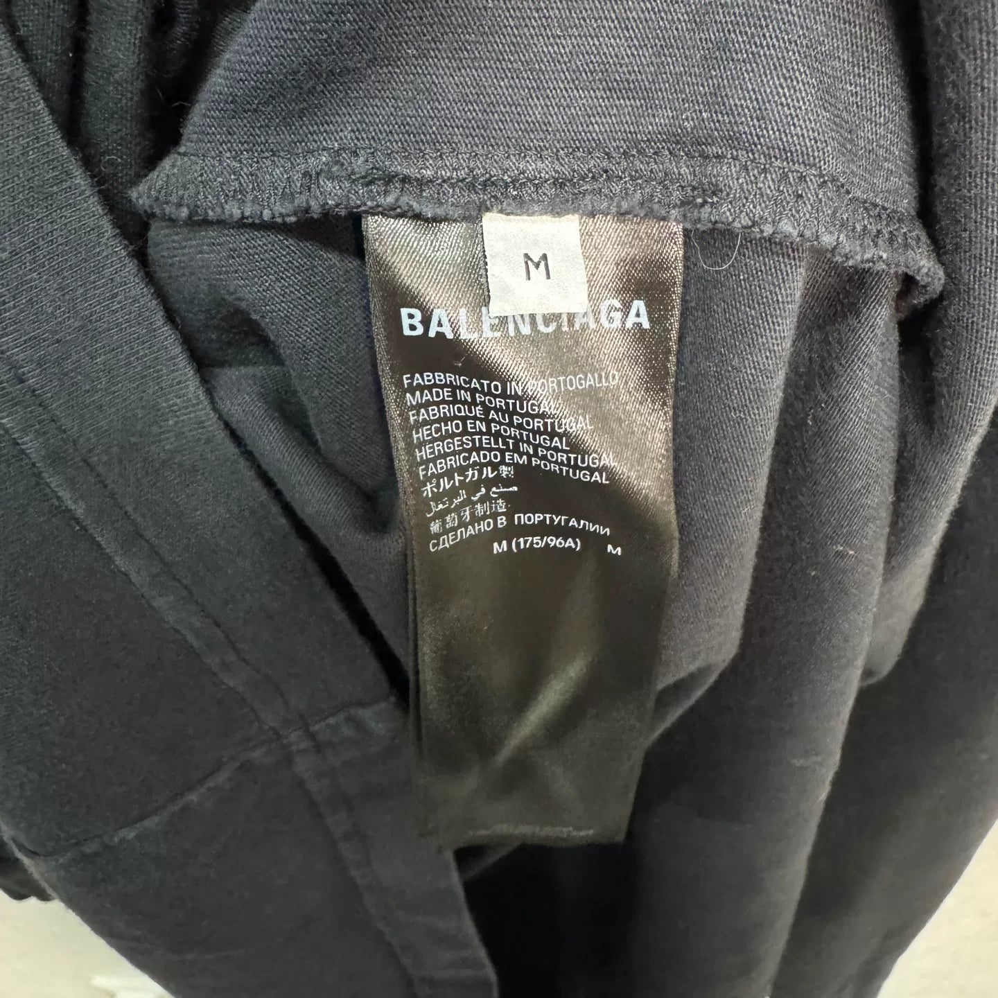 Balenciaga Heart Graphic Crewneck Long Sleeve T-Shirt - Devines