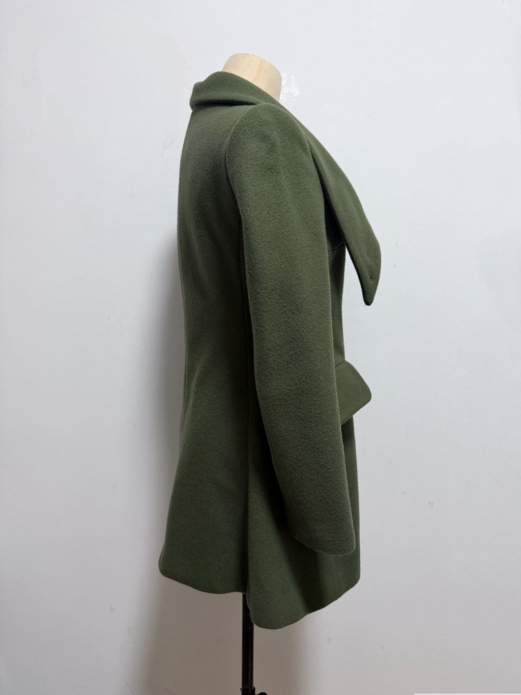 Vivienne Westwood "Empress" Matcha Latte Wool Coat