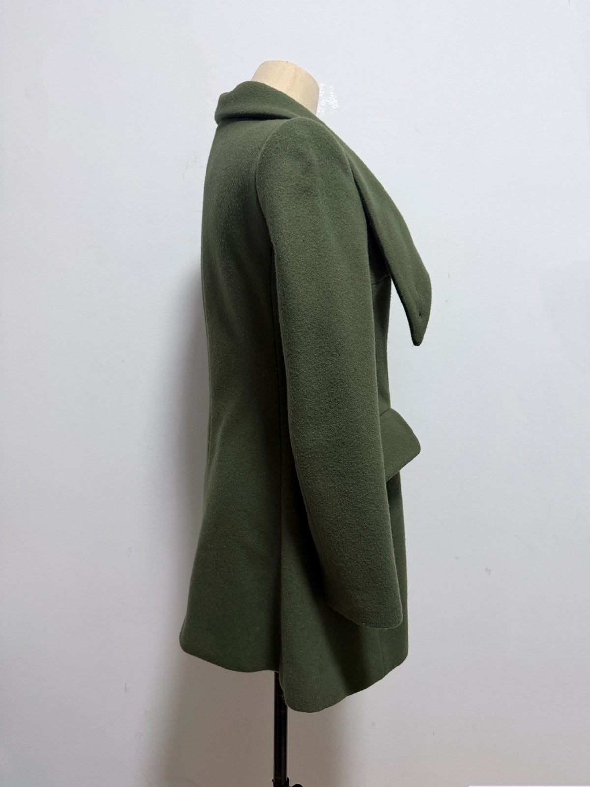 Vivienne Westwood "Empress" Matcha Latte Wool Coat