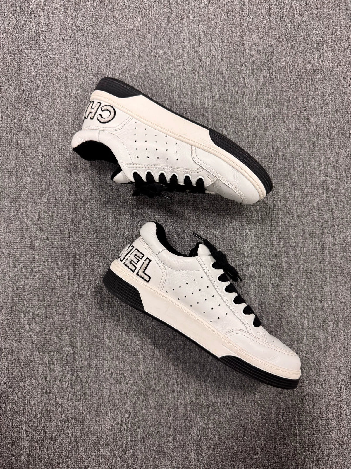Chanel Black & White Panda Sneakers