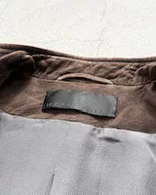 Haider Ackermann AW10 Leather Zip-Up Jacket