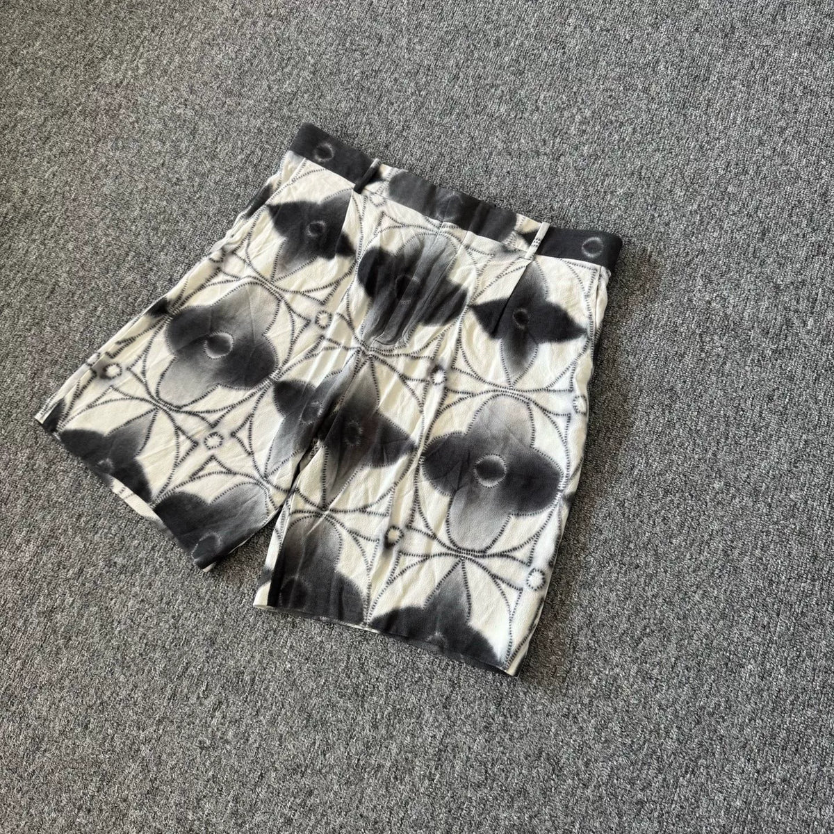Louis Vuitton Ink Wash Three-Flower Shorts