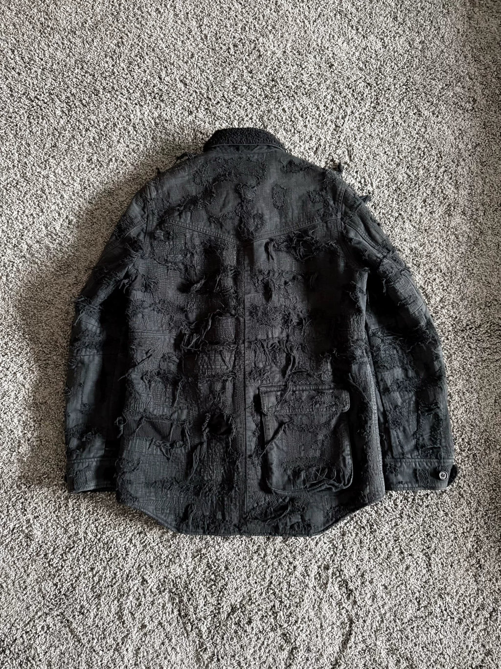 Undercover AW09 Earmuff Maniac 78 Distressed Boro Jacket