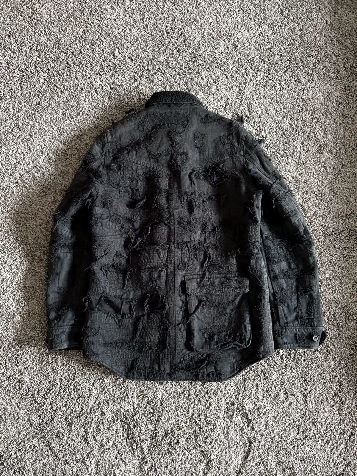 Undercover AW09 Earmuff Maniac 78 Distressed Boro Jacket