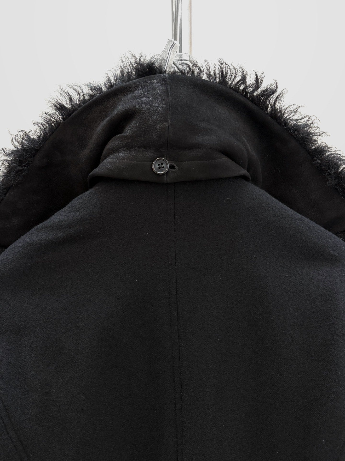 Ann Demeulemeester FW07 Fur Collar Jacket