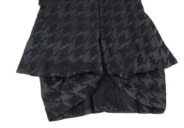 Issey Miyake Vintage Dark Patterned Vest