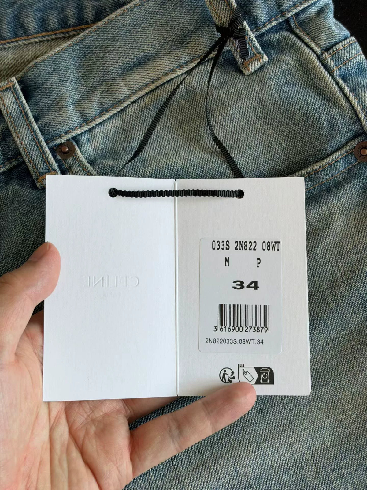 Celine Distressed Jeans