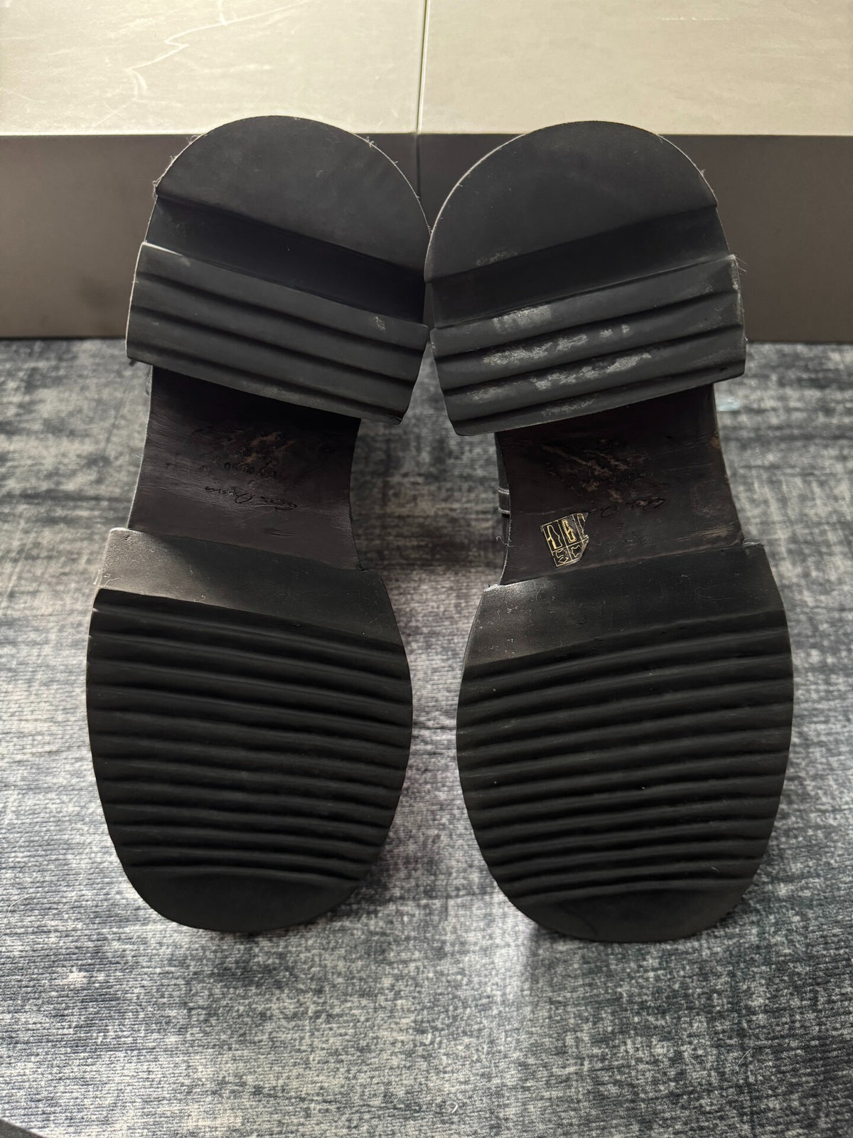 Rick Owens Shorts Bogun Chelsea Pocket Boots
