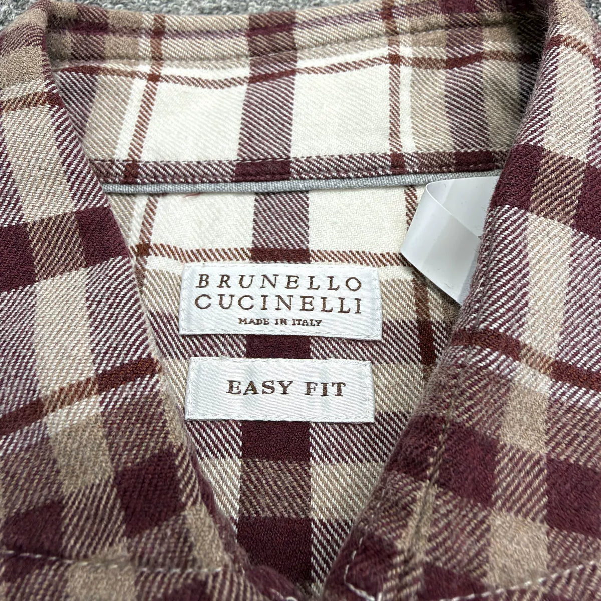 Brunello Cucinelli Plaid Shirt