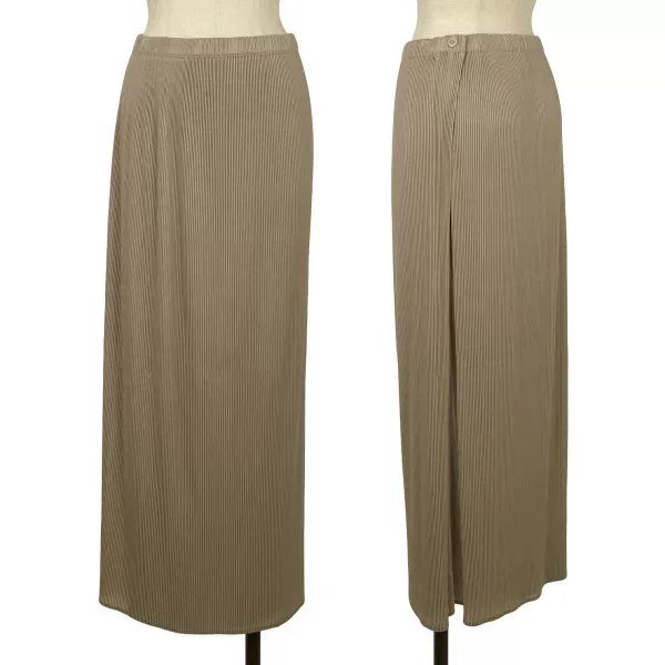 Issey Miyake Vintage Brown Pleated Skirt