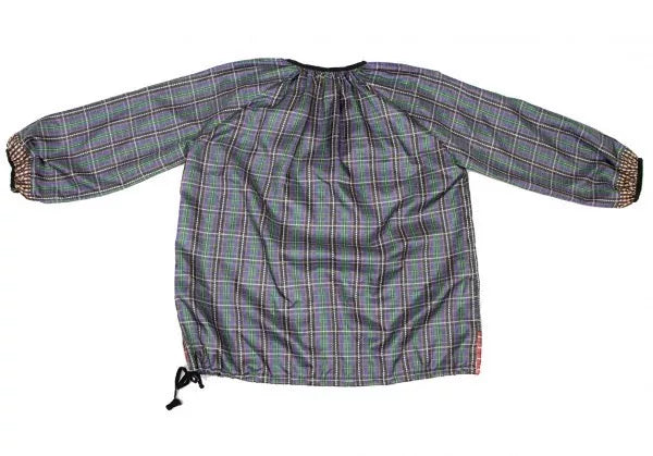 COMME des GARCONS Vintage Grey Plaid Top