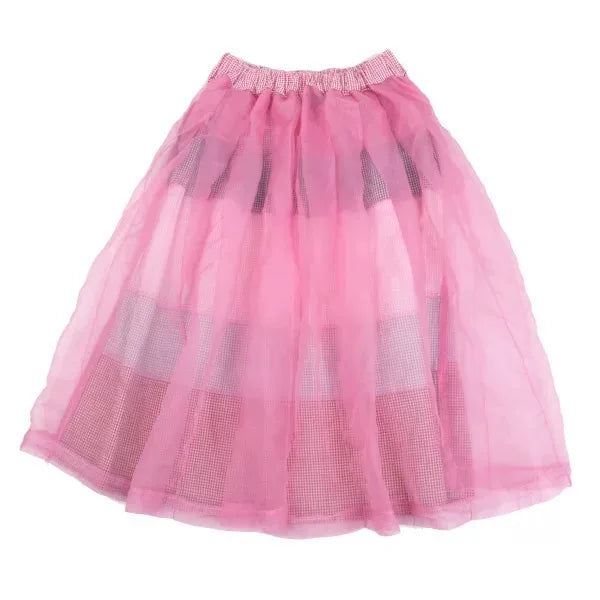 COMME des GARCONS Vintage Pink Plaid Skirt
