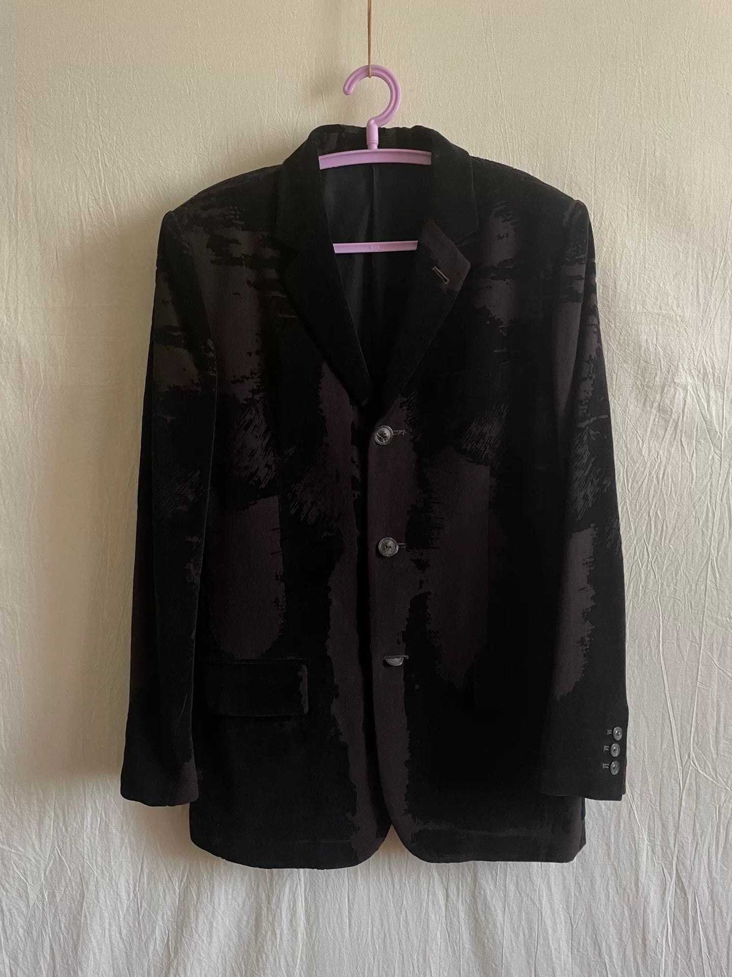 Jean Paul Gaultier Mottled Fleece Blazer