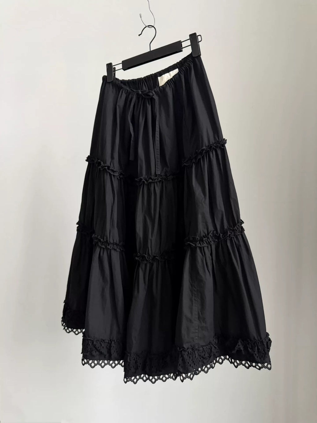 Junya Watanabe 2001 Lace Tiered Skirt
