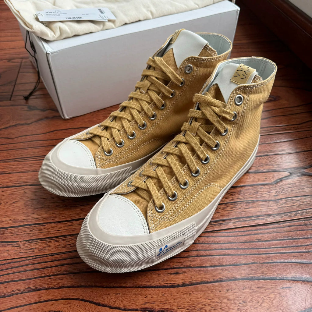 Visvim 24aw Skagway HI PATTEN Thin-Sole Canvas Shoes