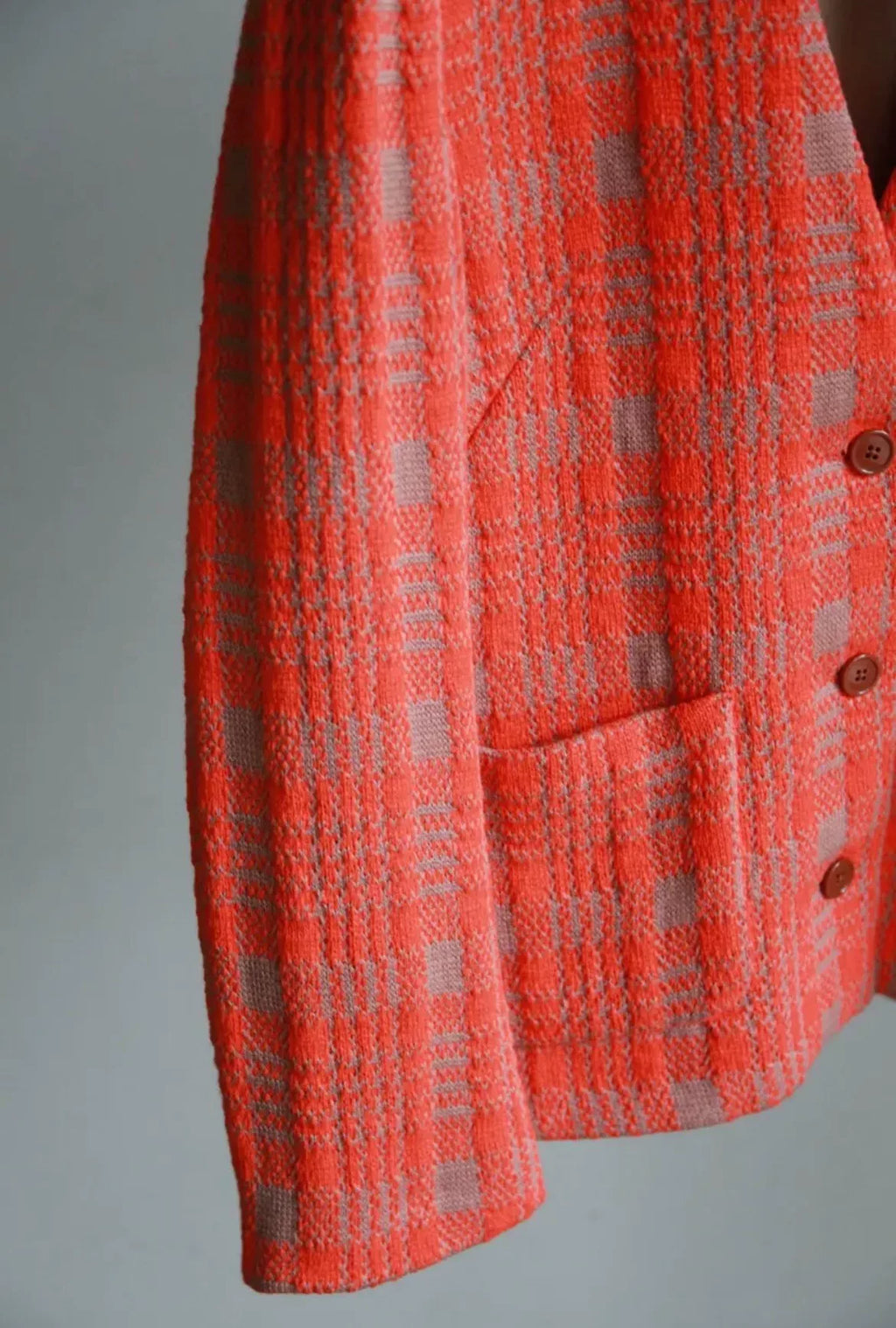Dries Van Noten Wool Plaid Jacket