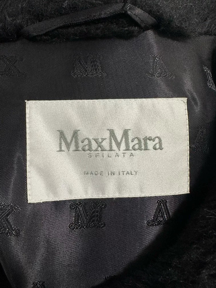 Max Mara Black Teddy Sleeveless Vest