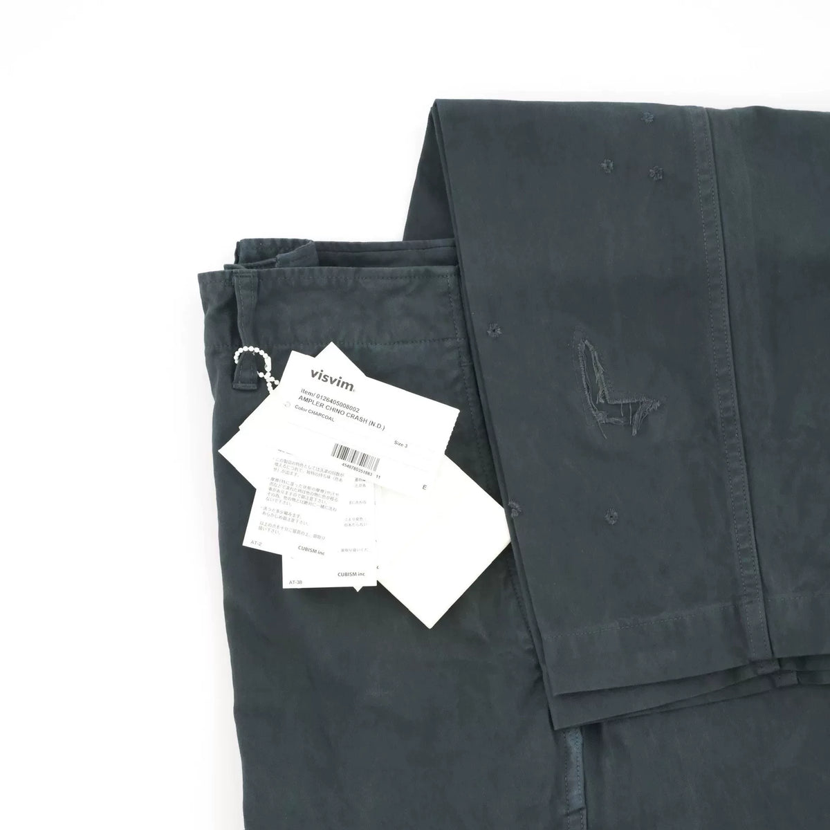 VISVIM AMPLER CHINO CRASH (N.D) Exhibition Limited Edition Pants