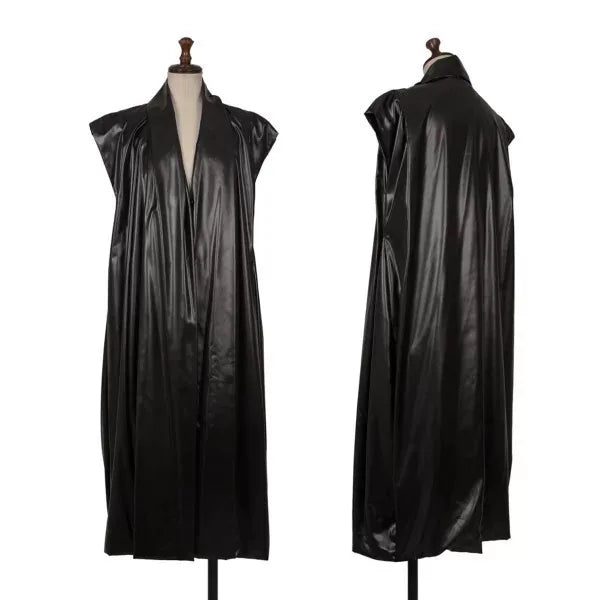 Issey Miyake Vintage Black Leather Dress