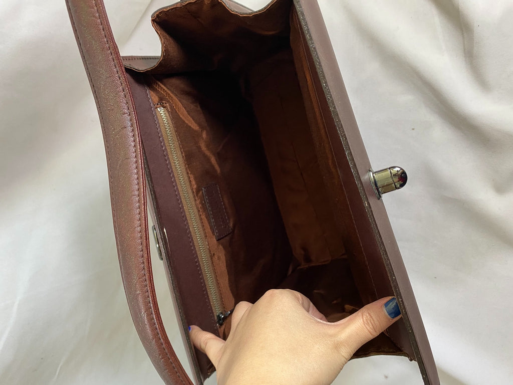 Jean Paul Gaultier Box-shaped Dragon Pattern Thorn Handbag