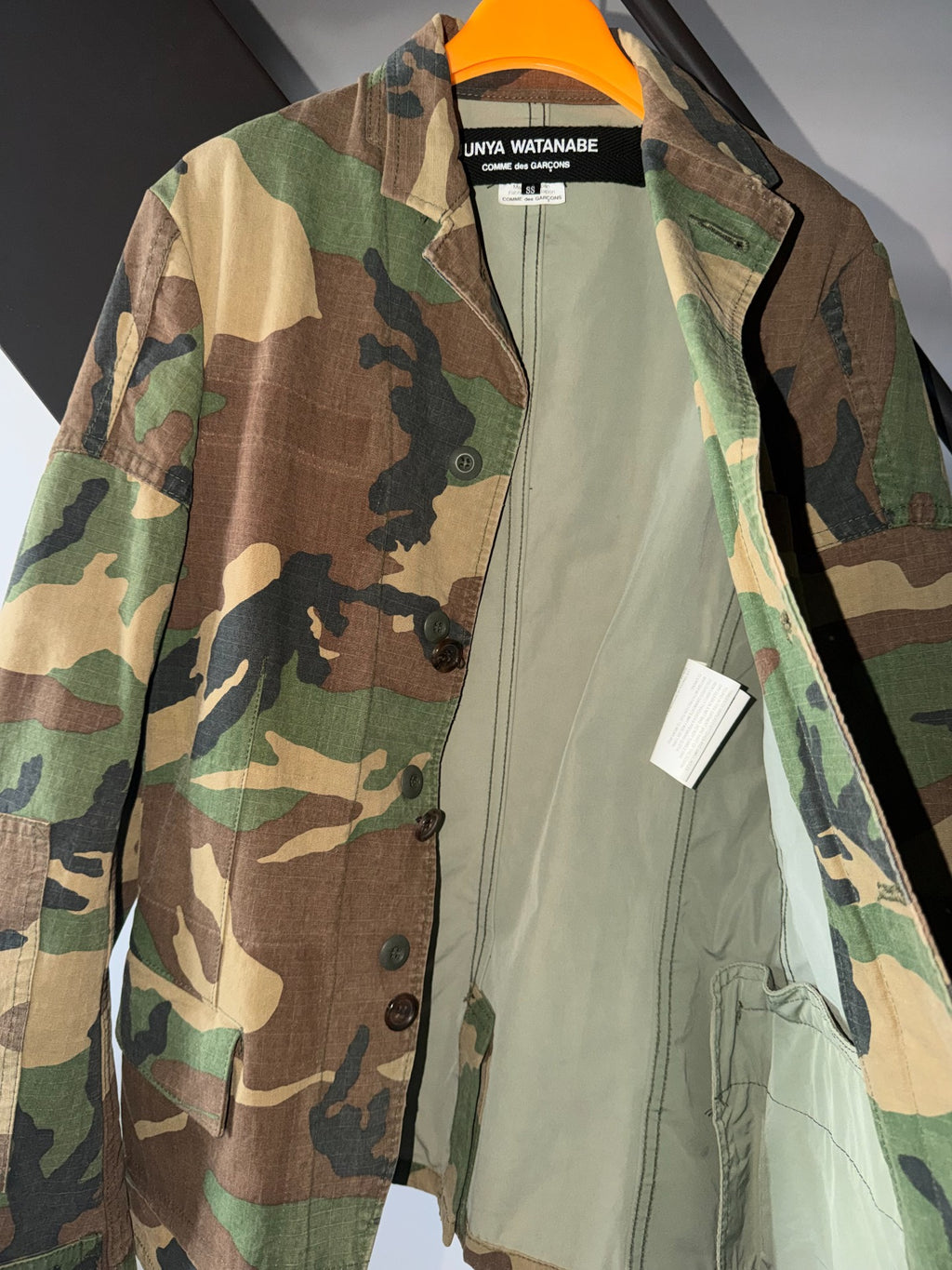 Comme Des Garcons 06AW Reconstructed Camo Jacket