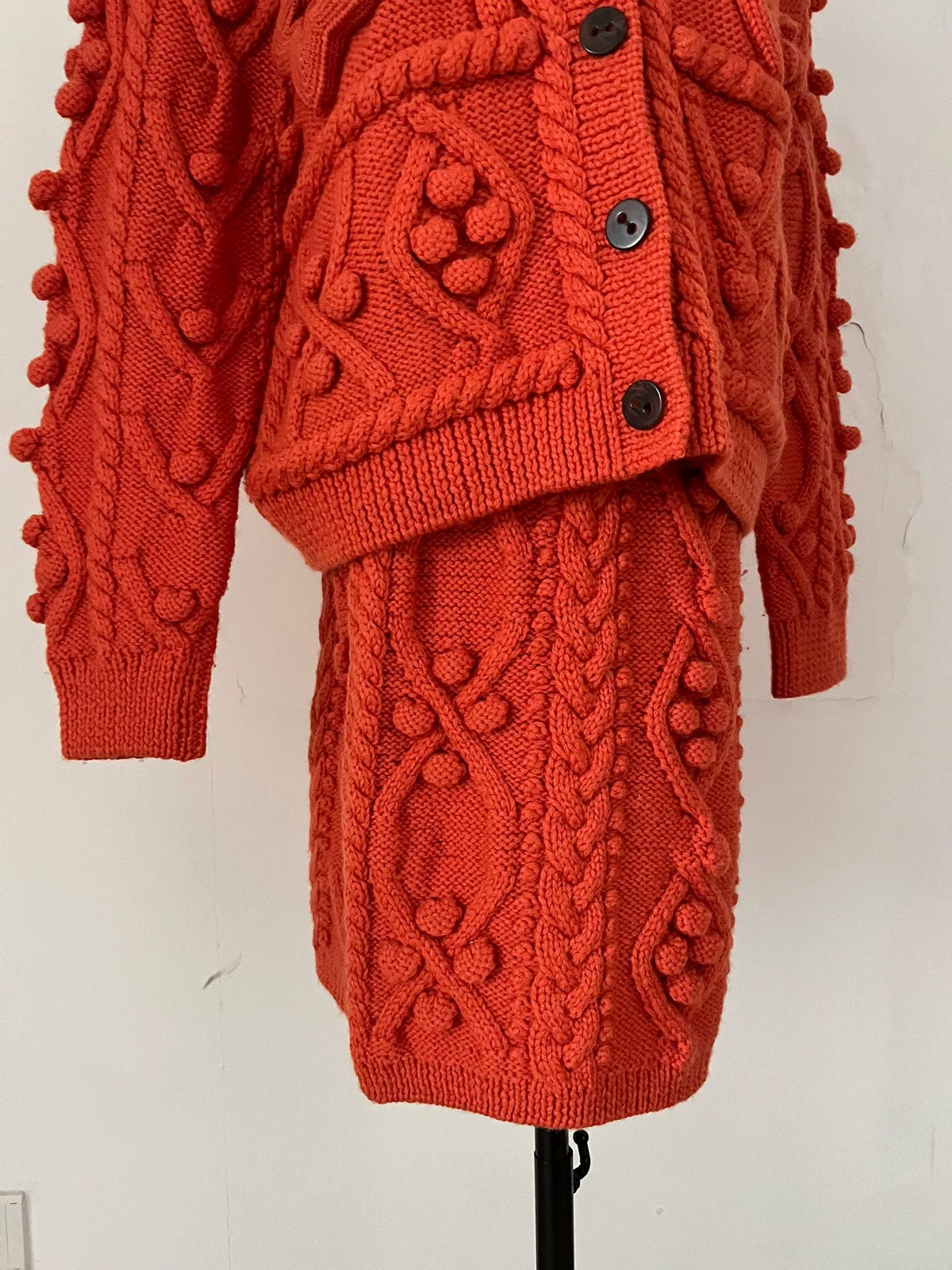 Issey Miyake Cosmic Satellite Sweater Skirt
