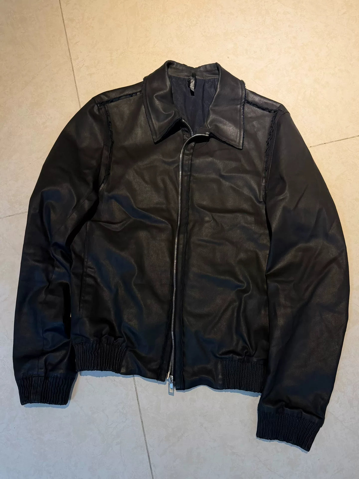 Dior Navy Blue Ma1 Reversible Lambskin Jacket
