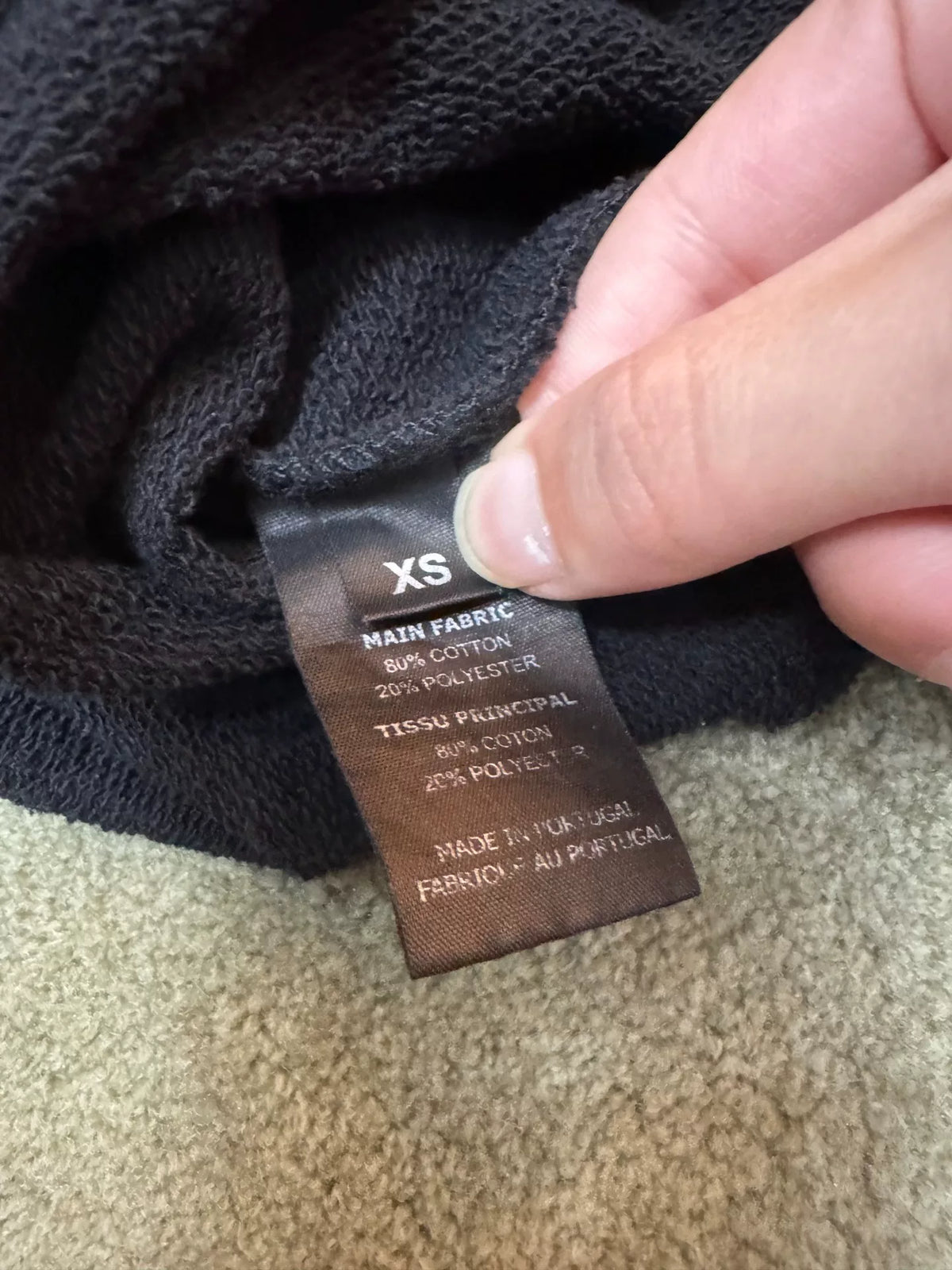 Vetements AW18 Patchwork Hooded Sweater