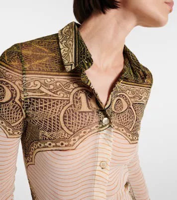 Jean Paul Gaultier Paper Money “the Bill” Shirt