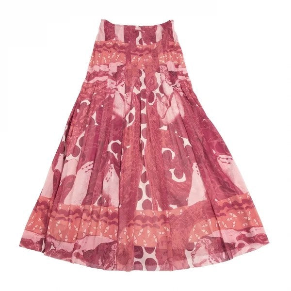 Jean Paul Gaultier Polka Dot Mesh Skirt