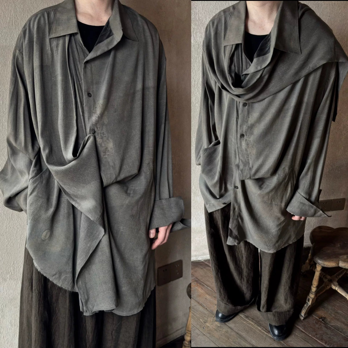 Zigggy Chen 24SS Smoke Shirt