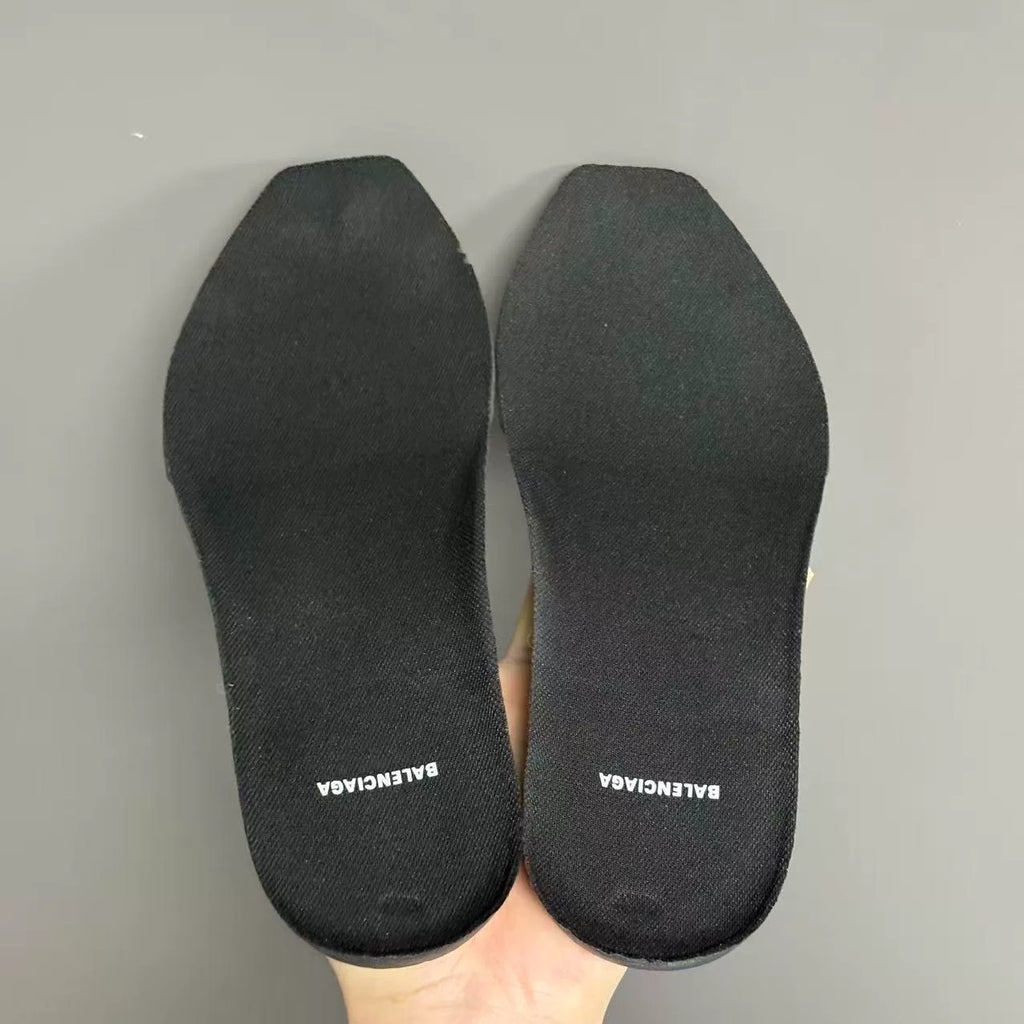 Balenciaga 3XL Grey Red Distressed Sneakers