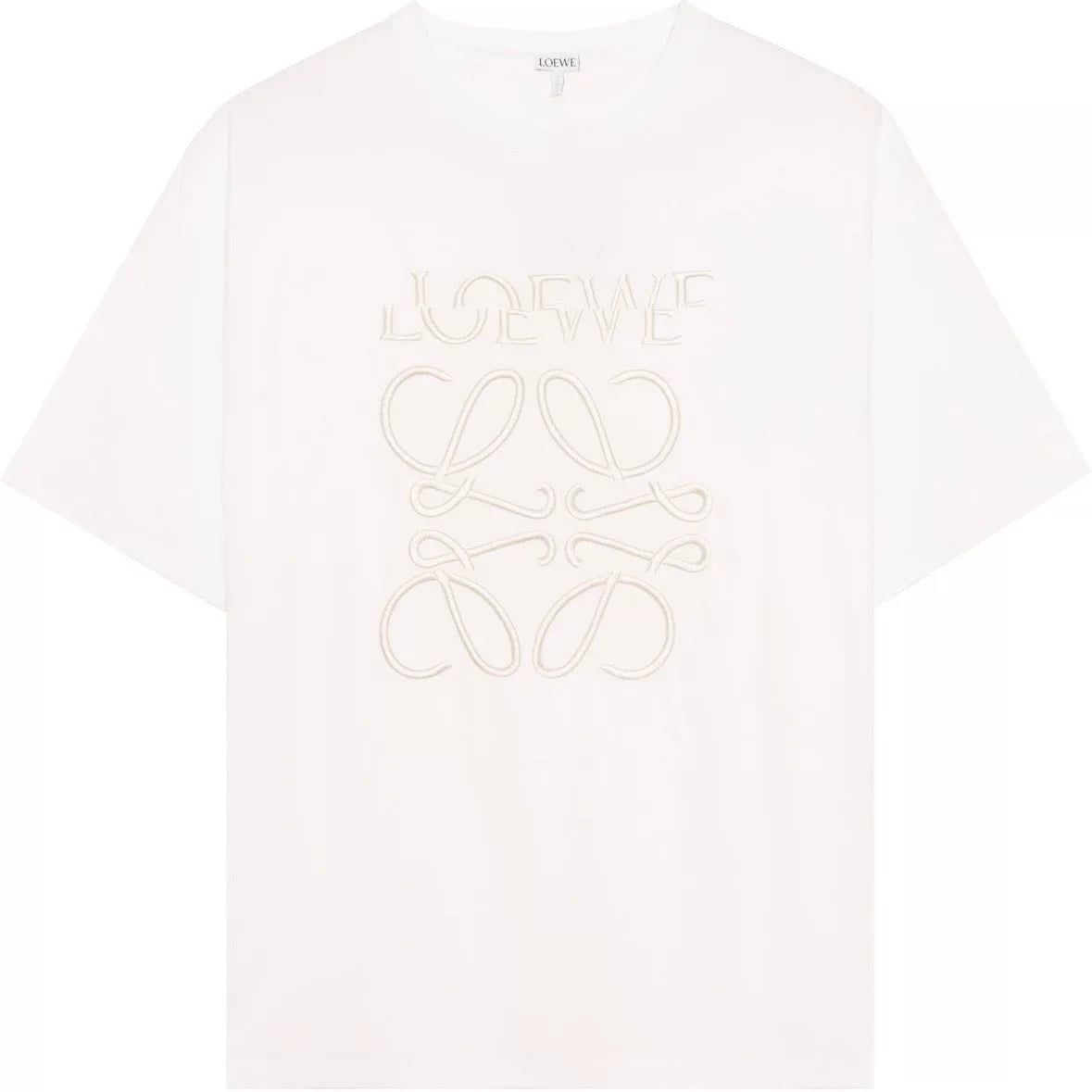 Loewe SS25 White Cotton Top