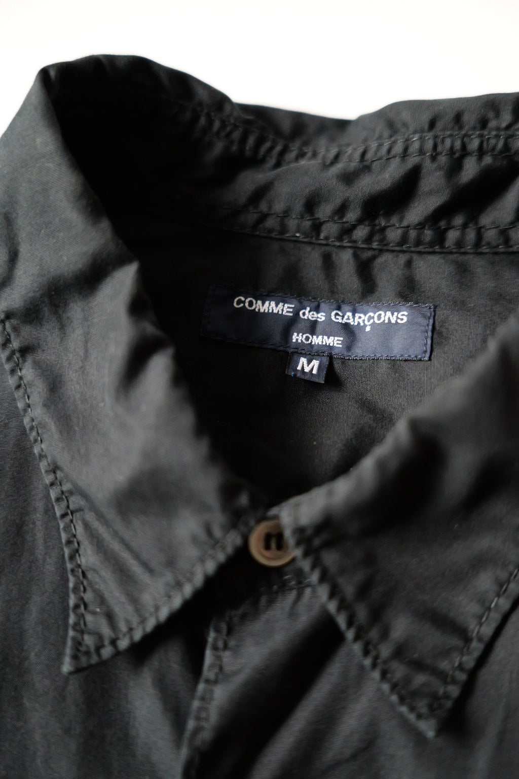 COMME des GARCONS SS05 Large Pocket Military Short Sleeve Shirt