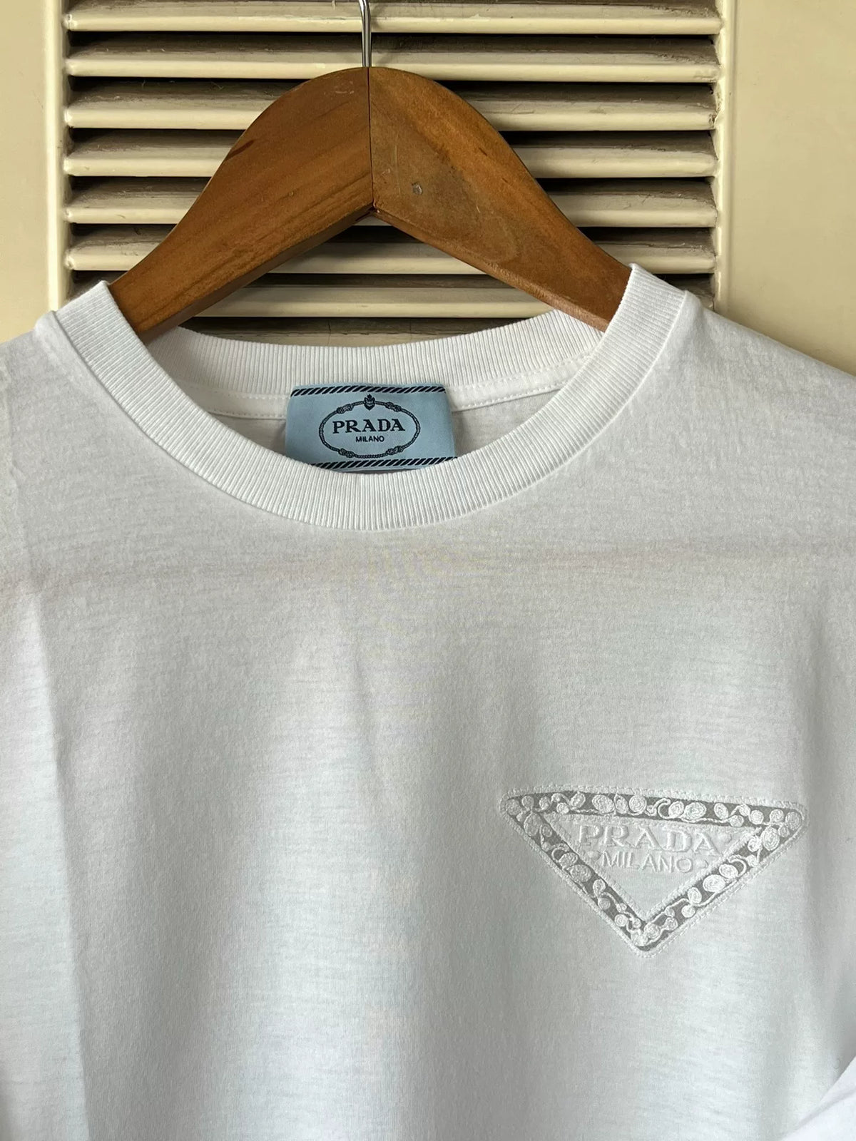 Prada Triangle Logo Dress
