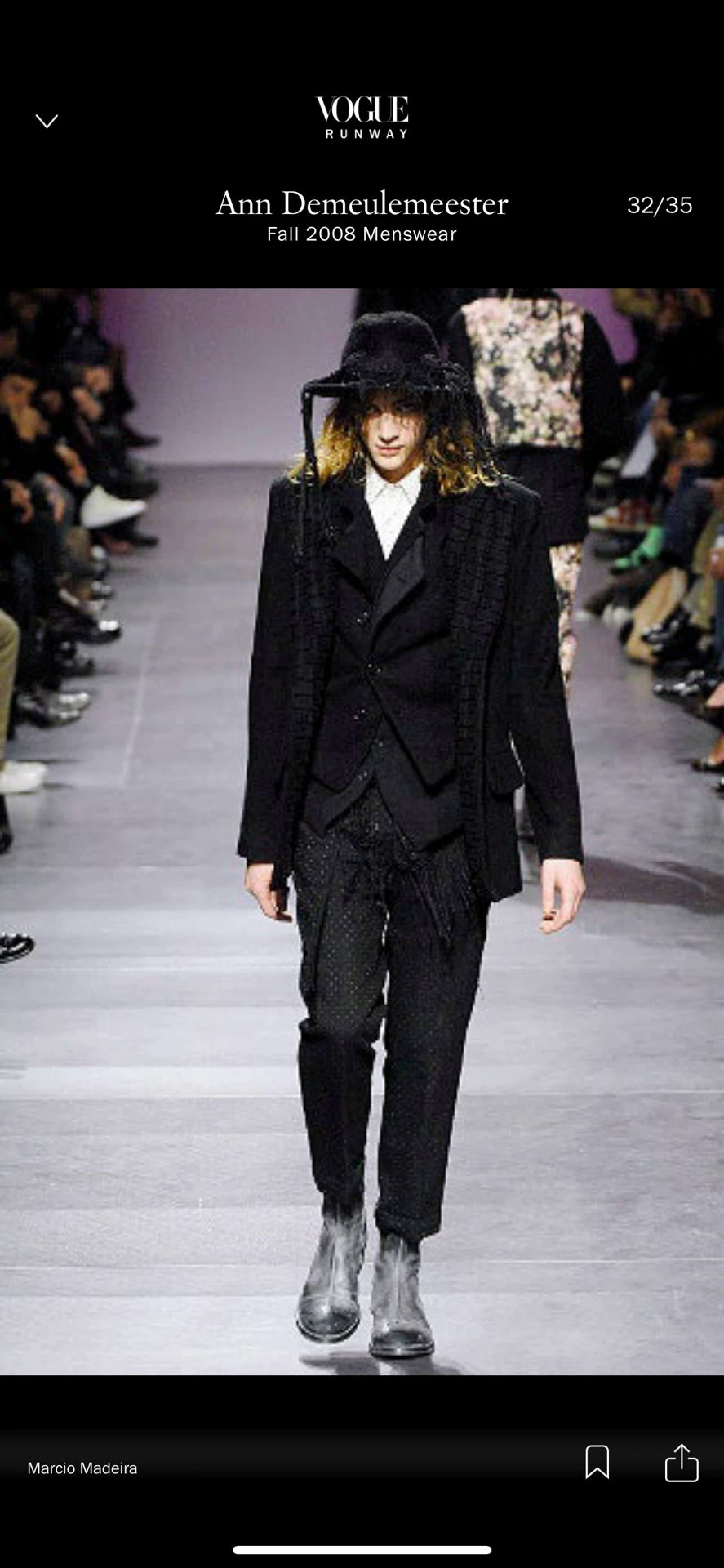 Ann Demeulemeester 08aw mineral purple distressed ankle boots