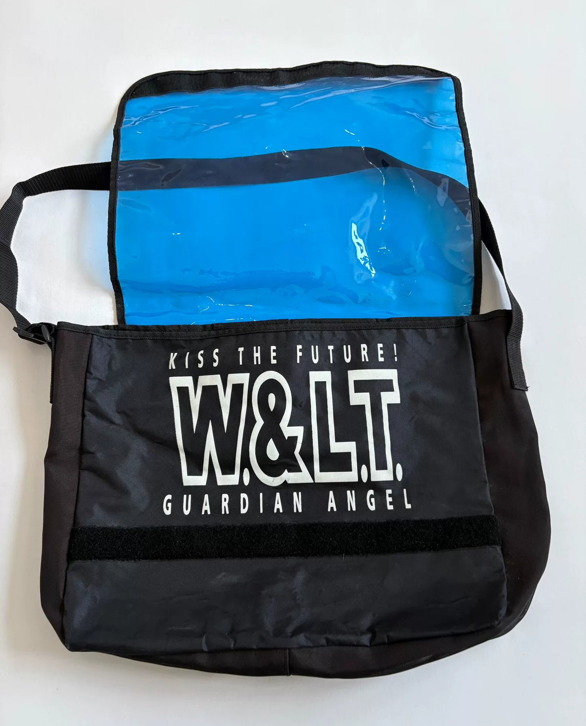 Walter Van Beirendonck pvc future Blue Bag