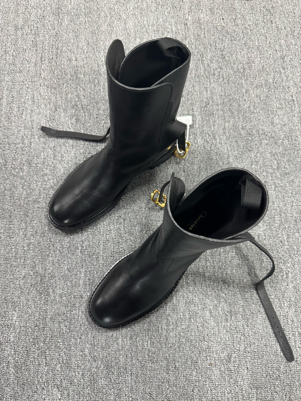 Dior Lace-Up Boots