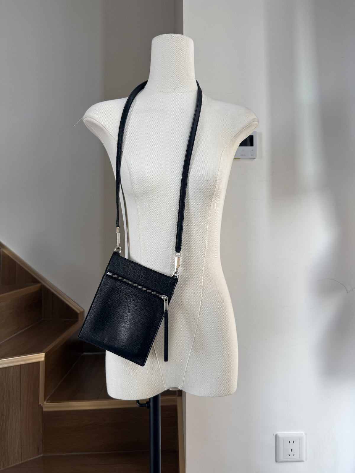 Rick Owens Metal Chain Envelope Phone Bag