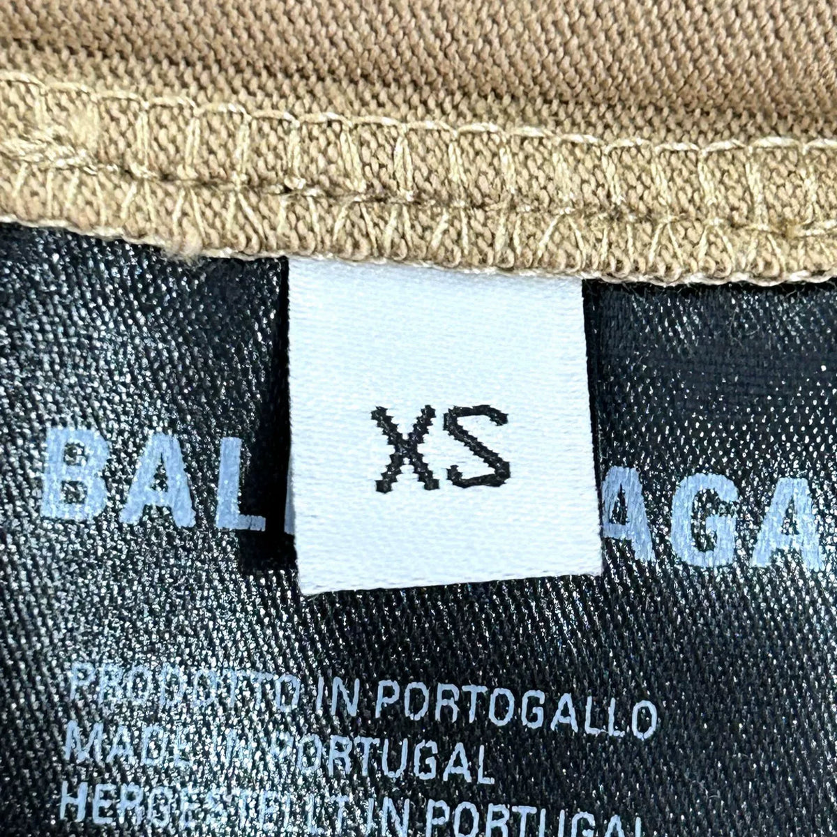 Balenciaga Deep Camel Mailbox Short Sleeve T-Shirt